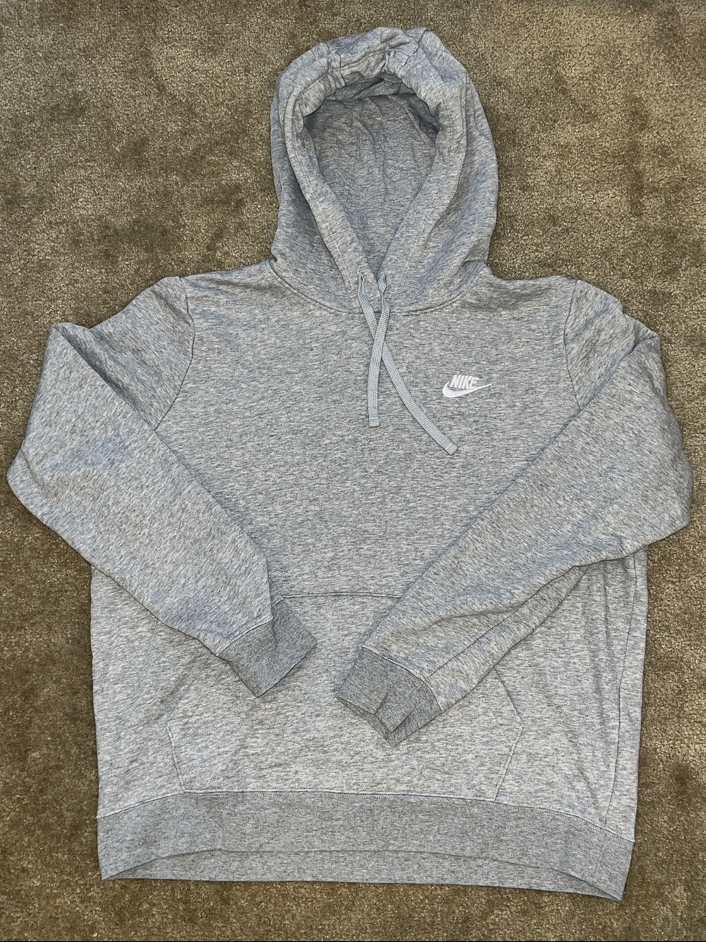 Nike Grey Women’s Hooded Sweatshirt Size Large L - Excellent Cond. 💗